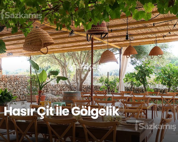 Kargıdan Gölgelik Nasıl Yapılır?