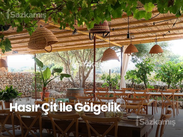 Bahçe ve Dış Mekanlar İçin Bambu Dekorasyon Önerileri