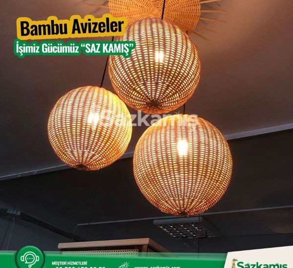 Hasır Dekorasyon Avize