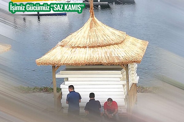 Kademeli Saz Çatı