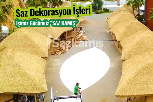 Kirpi Kamış Çatı