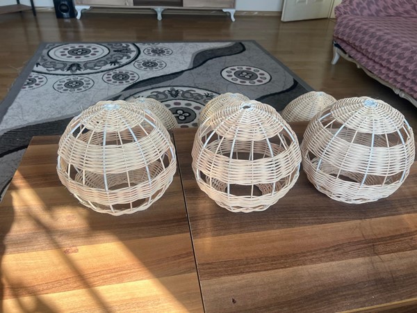 Bambu Avize ve Lambalar