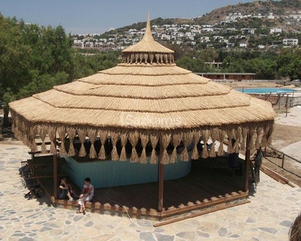 Katlı Kamış Çatılar
