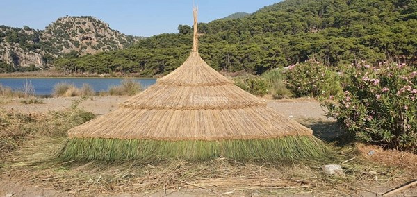 Katlı Kamış Çatılar