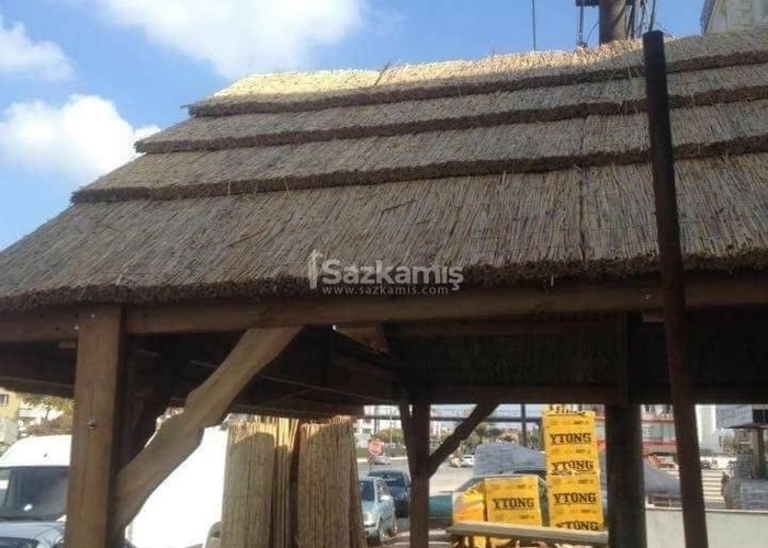 Katlı Kamış Çatı Kaplama