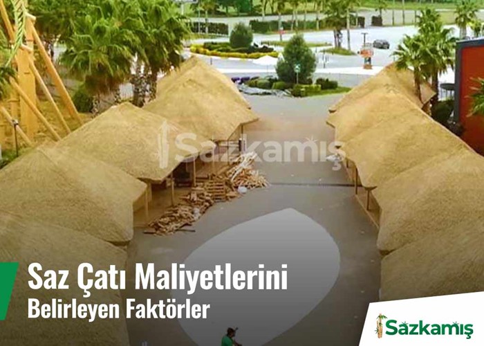 Saz Çatı Maliyetleri | Saz Çatı Eğimi